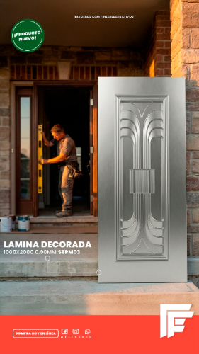 LAMINA DECORADA 1000X2000 0.90MM STPM03
