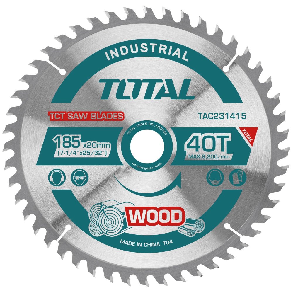 DISCO SIERRA CIRCULAR 7.1/4" 40DT TOTAL TAC231415