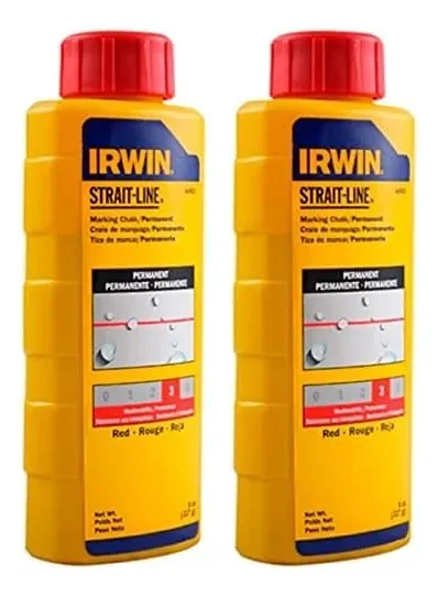 TIZA POLVO 8 OZ IRWIN 64902 ROJO