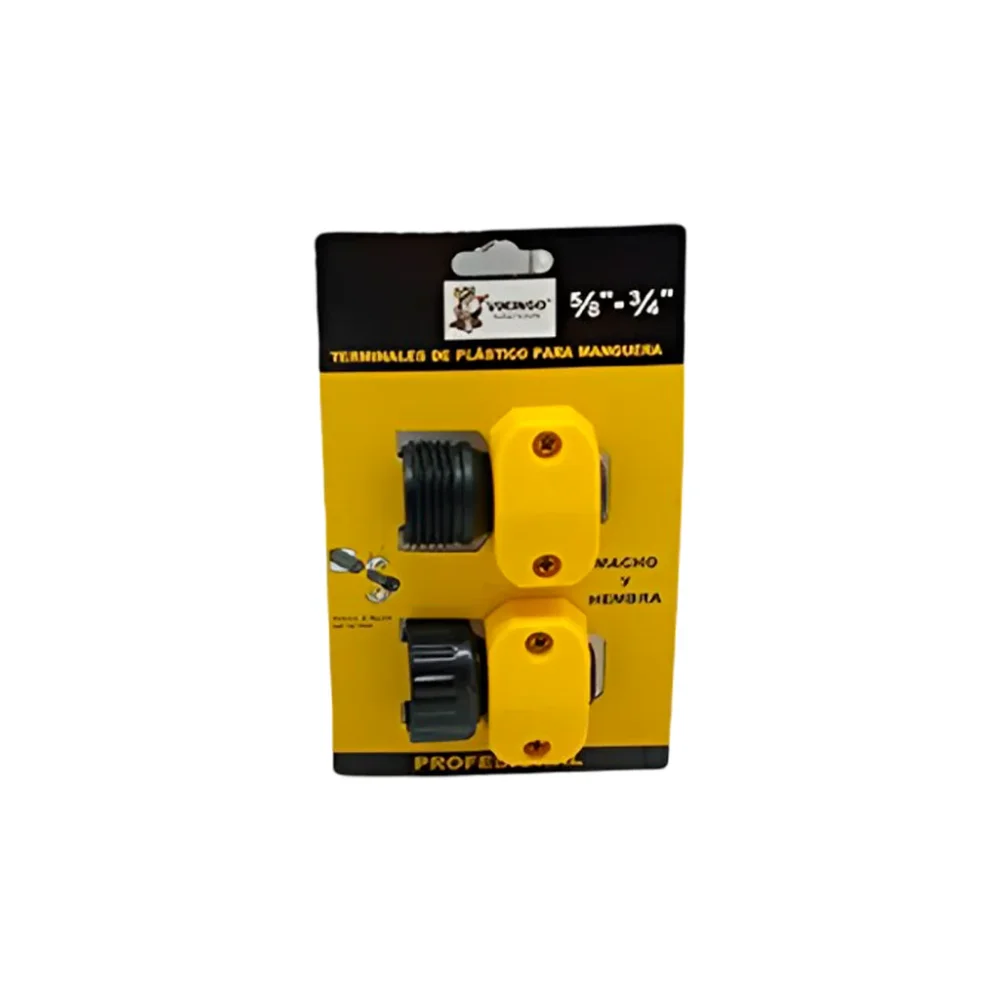 TERMINAL P/MANGUERA HEM/MACH 5/8" PLASTICA VIKINGO