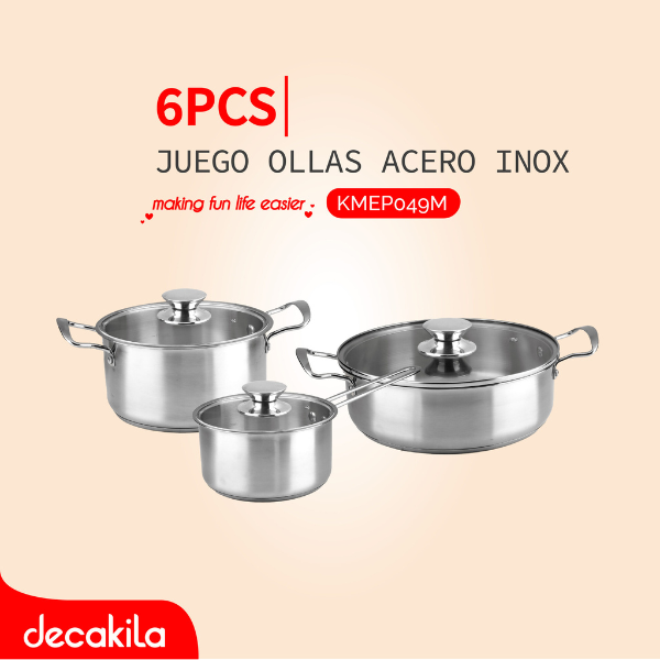 OLLAS JGO 6PC AC/IN DEKAKILA KMEP049M