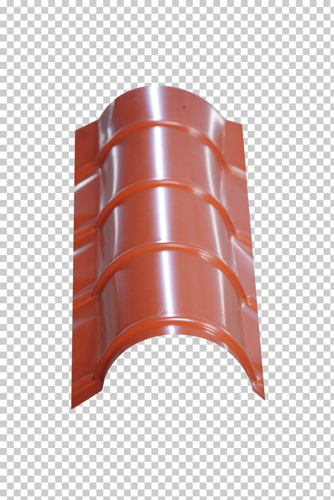 CABALLETE TEJA CAL 26X4 PIES ROJO