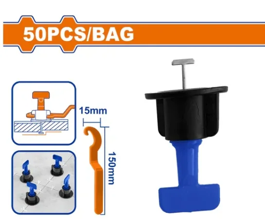 NIVELADOR P/CERAMICA 50PC WADFOW WXZ5001