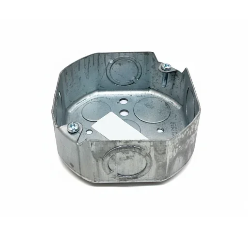 CAJA ELEC METAL OCTAG 1/2-3/4" 1.0MM