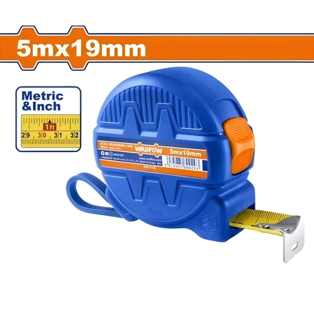 CINTA METRICA 5MTSX19MM WADFOW WMT4320