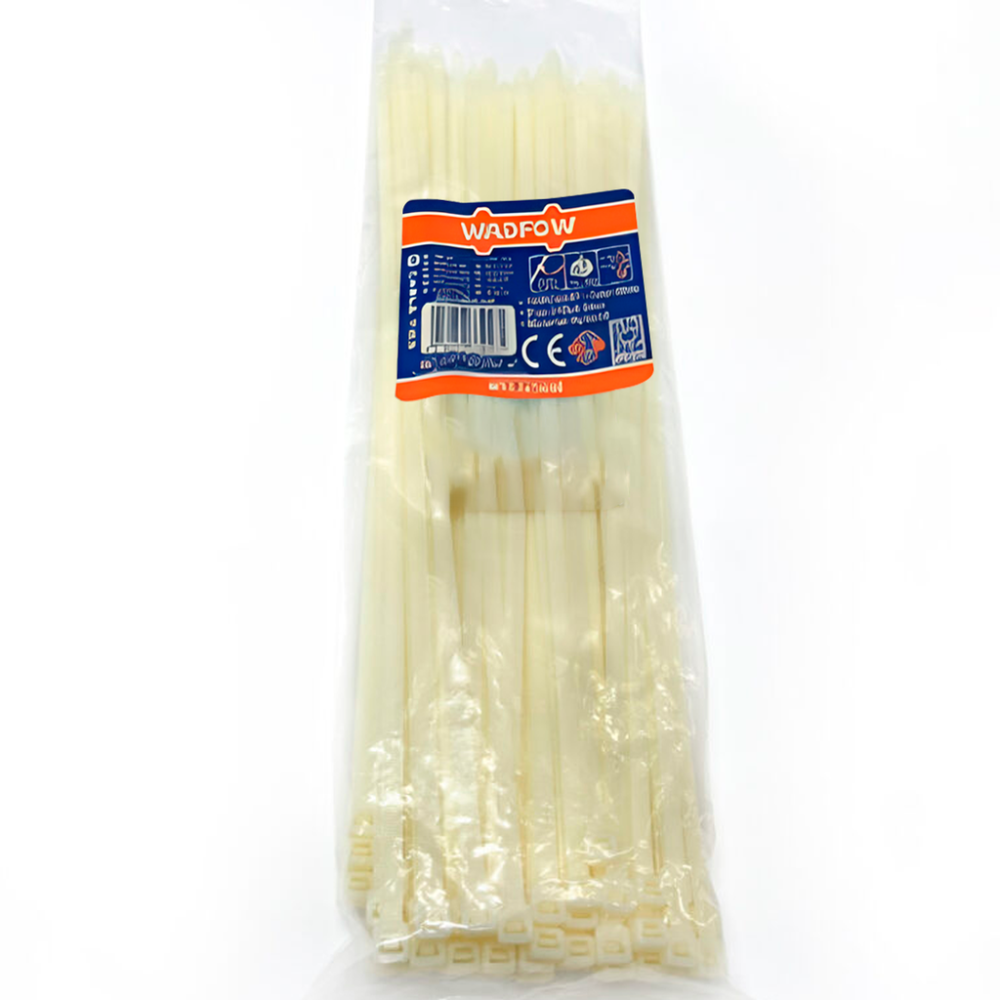 ABRAZADERA PLASTICA AJ 10" WADFOW 5048 BLANCA