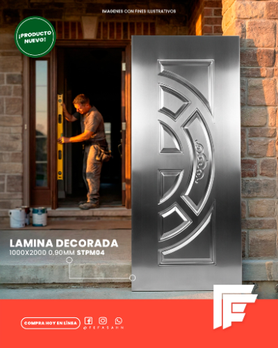 LAMINA DECORADA 1000X2000 0.90MM STPM04
