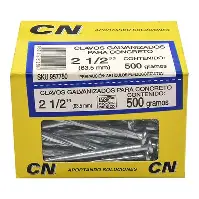 CAJA DE CLAVOS DE CONCRETO SIGMA 2 1/2´´