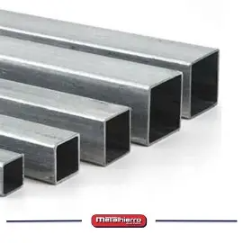 TUBO GALVANIZADO CUADRADO DE 4´´ CHAPA 16