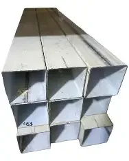 TUBO DE 3X3 CHAPA 16 GALVANIZADO