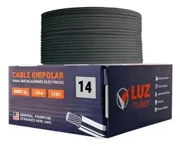 CABLE DE HILO/ CABLE LINEAL NO.14( CAJA DE 100 METROS)
