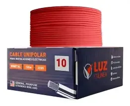 CABLE DE HILO/ CABLE LINEAL NO. 10 ( CAJA DE 100 METROS)
