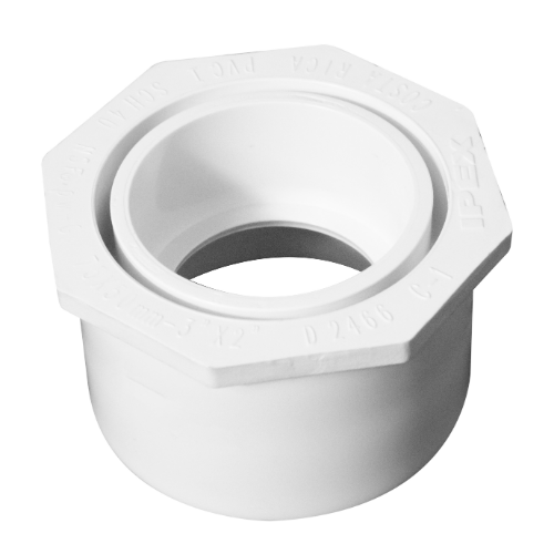 REDUC.IDOR DE 2" X 1 1/4" PVC BLANCO