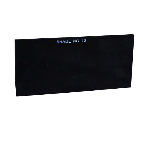 VIDRIO RECTANGULAR PARA SOLDAR #10