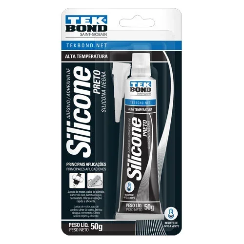 SILICON NEGRO ALTA TEM 85G
