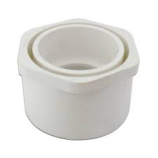 REDUCIDOR DE   2" X 1"  PVC BLANCO