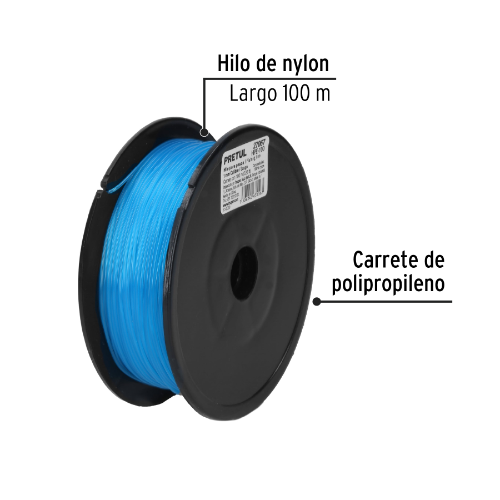 HILO DE PESCA 70"