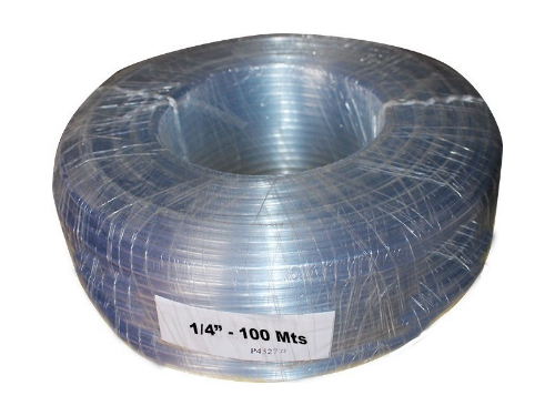 MANGUERA ROLLO 1/2" X 100 YDS. CRISTAL