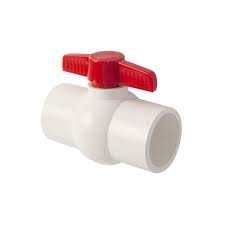 VALVULA DE BOLA LISA PVC 125 DE 3/4" ERA