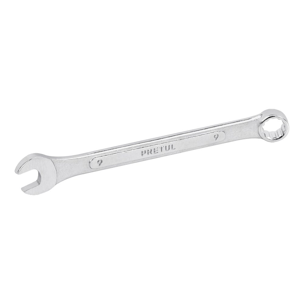 LLAVE COMBINADA 9 MM X 130 MM DE LARGO, PRETUL