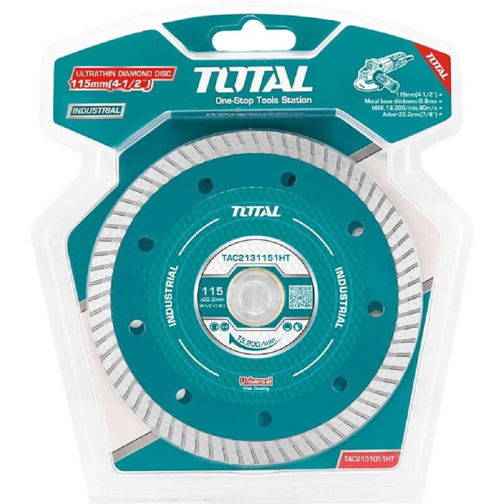 DISCO DE CORTE DE DIAMANTE ULTRAFINO ( TIPO TURBO)115*22.23*1.4