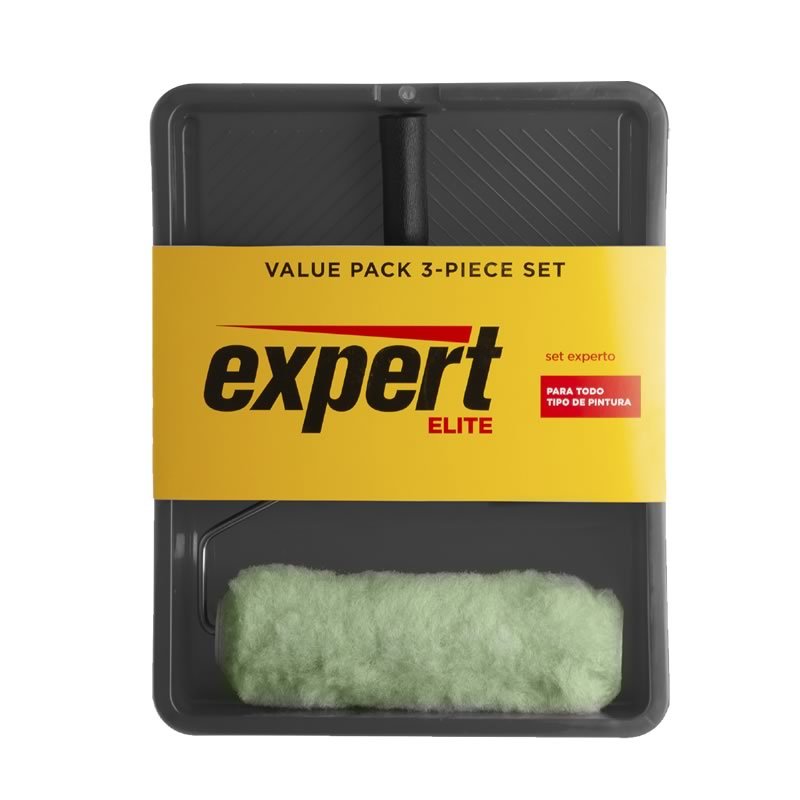 SET EXPERT DE 3 PIEZAS BANDEJA Y FELPA
