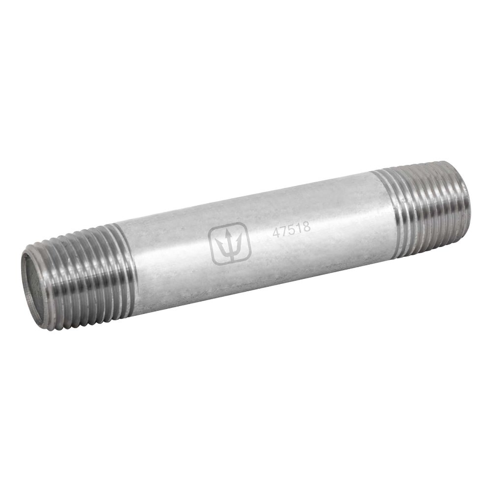NIPLE DE ACERO GALVANIZADO 1/2' X 4', FOSET