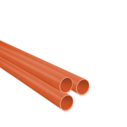 TUBO DE  2"  DRENAJE 6M ANARANJADO
