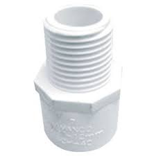 ADAPTADOR MACHO 2" PVC BLANCO