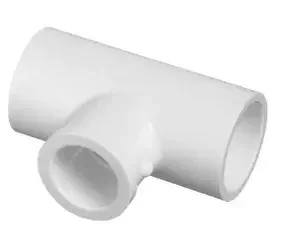 TEE LISA DE 1 1/2´´ PVC BLANCO