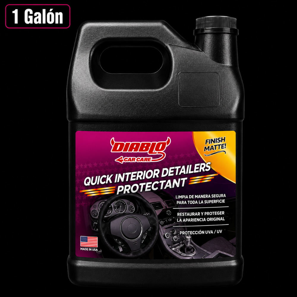 QUICK INTERIOR DETAILER & PROTECTANT GALÓN