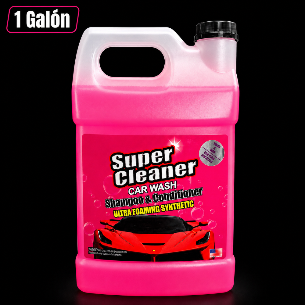 SHAMPOO CON CERA 1 GALÓN