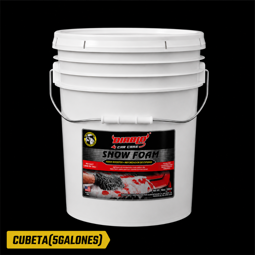 SHAMPOO SNOW FOAM CUBETA ( 5 GALONES )