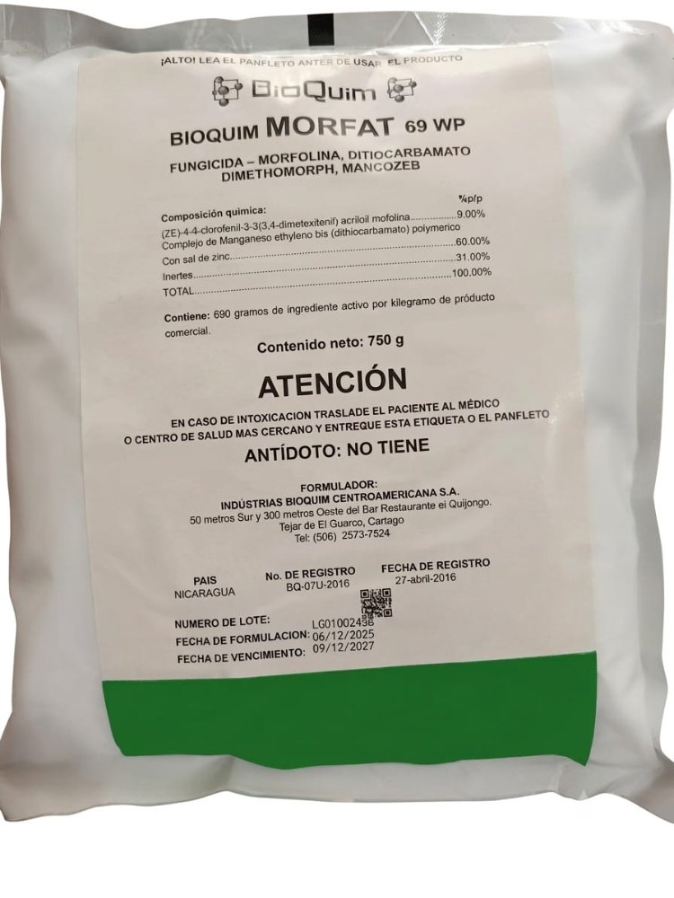 BIOQUIM MORFAT 69 WP 750GR