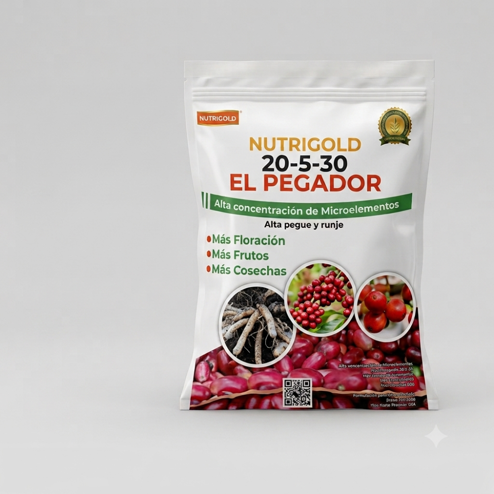 NUTRIGOLD PEGADOR 20-5-30 1KG