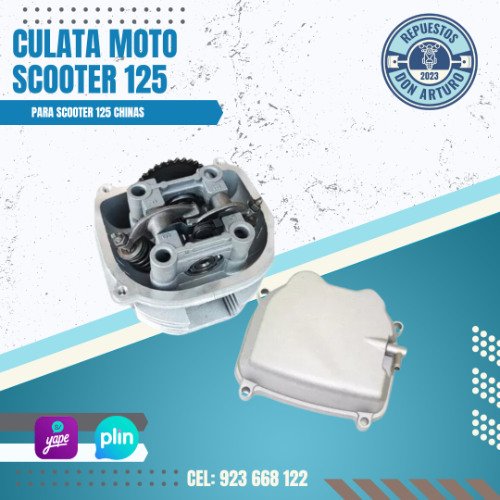 CULATA COMPLETA SCOOTER 125