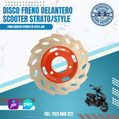 DISCO FRENO DELANTERO UND STRATO/STYLE