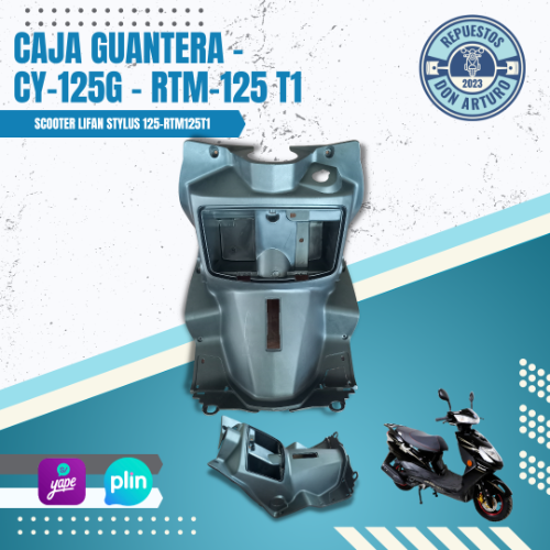 CAJA GUANTERA UND - STYLUS-RTM125T1-.CY125
