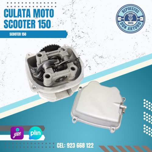 CULATA COMPLETA SCOOTER 150