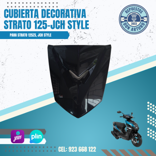 CUBIERTA SUPERIOR STRATO NEGRO