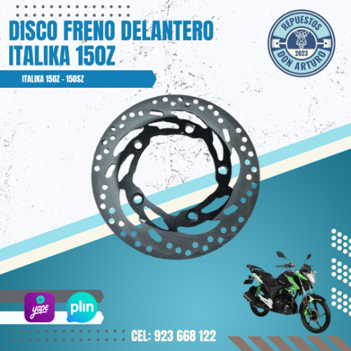 DISCO DE FRENO DELANTERO ITALIKA 150Z