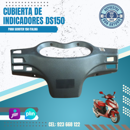 CUBIERTA DE INDICADORES DS150
