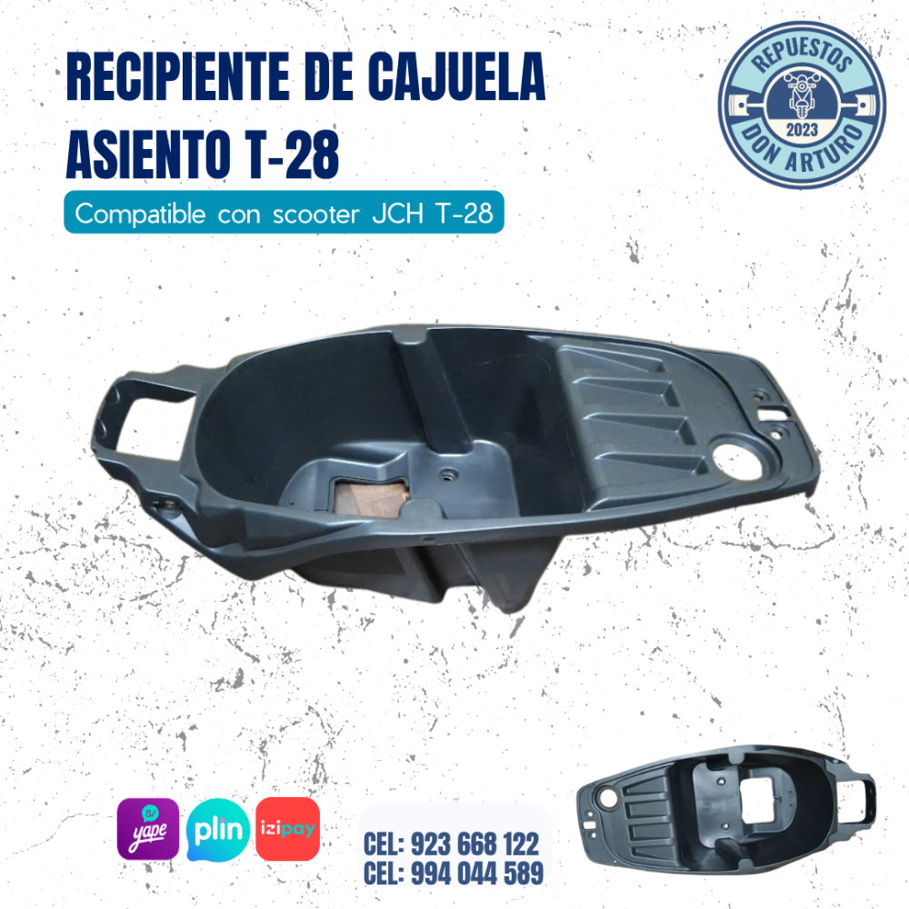 CAJA DE ASIENTO T-28