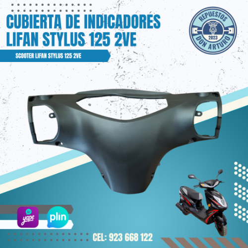 CUBIERTO DE INDICADORES STYLUS 125