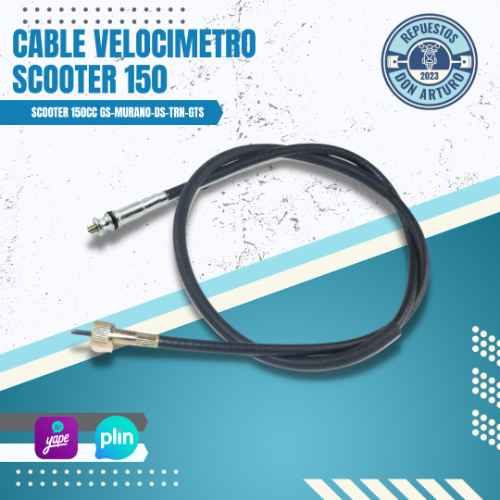 CABLE VELOCIMETRO (98) SCOOTER 150