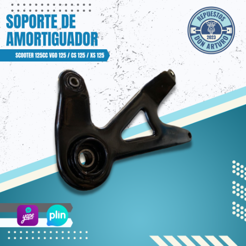 BASE  DE AMORTIGUADOR SCOOTER 125