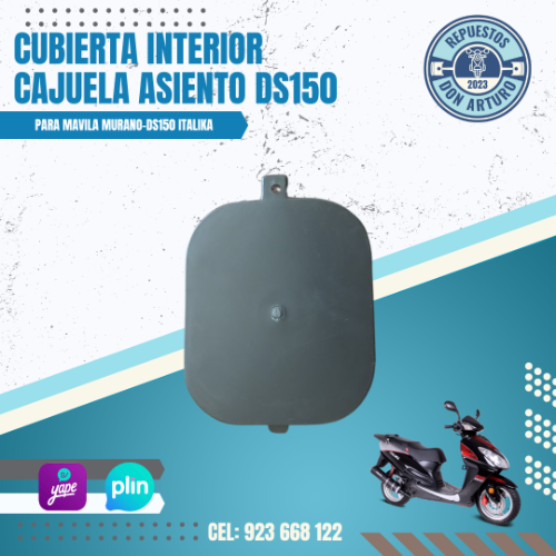 CUBIERTA CAJUELA INTERIOR DS150