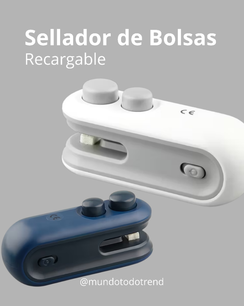 Mini Selladora Térmica Portátil De Bolsas Cierra Empaques