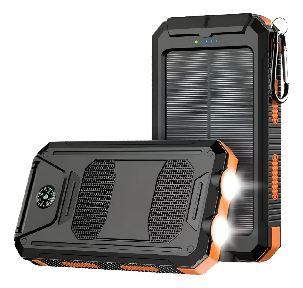 Cargador Solar Bateria Portatil 10000 Mah 2 Salidas