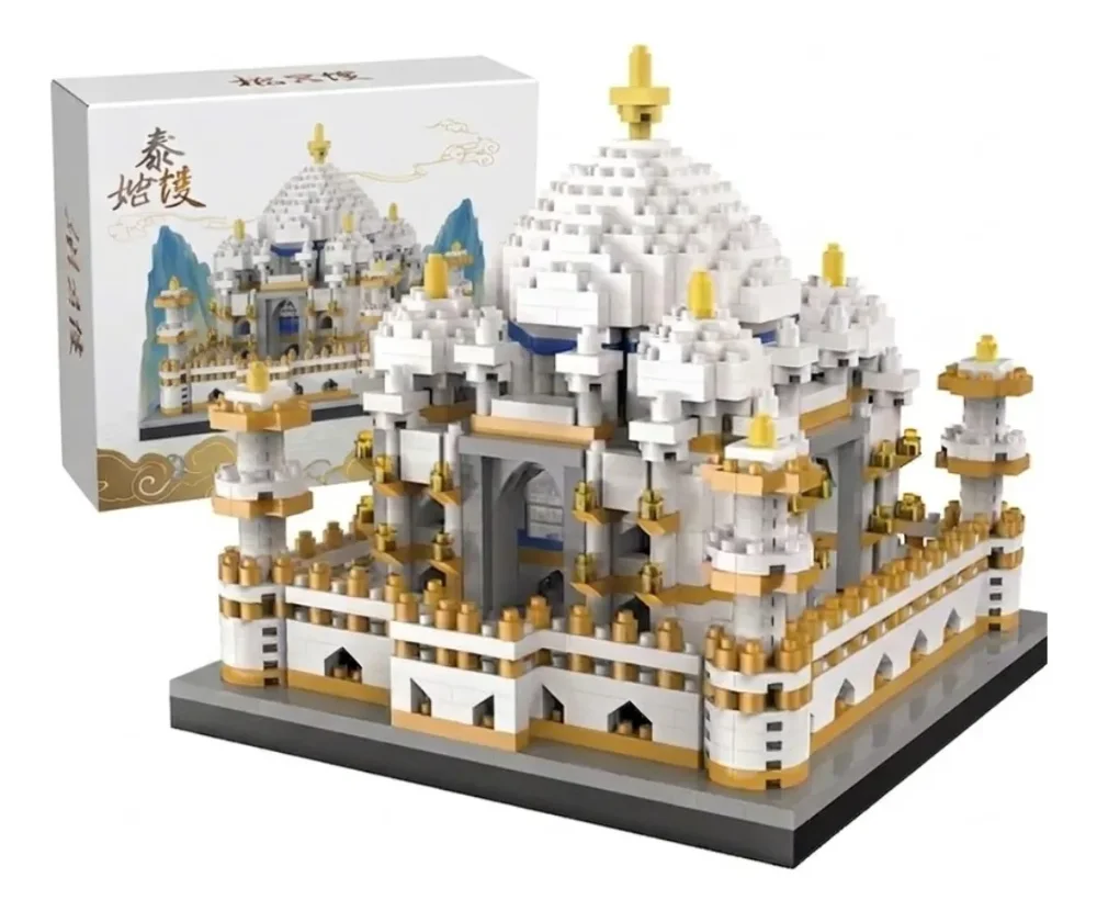 Taj Mahal: Set De 1200 Bloques De Construccion 1200 Pcs